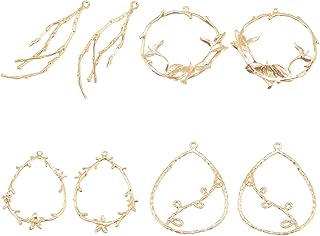 16 pièces 4 types de pendentifs en laiton véritable plaqué or 18 carats pendentifs circulaires en forme de larme avec boucles pour la fabrication de bijoux et de colliers. La boutique en ligne DIAYTAR COTE D'IVOIRE est dédiée à offrir une expérience d'achat en ligne unique et conviviale, avec une large sélection de produits à des prix compétitifs. Les clients peuvent naviguer facilement à travers les différentes catégories de produits, et bénéficier d'un service client réactif et fiable. Avec sa présence en ligne solide, DIAYTAR COTE D'IVOIRE est la destination idéale pour les achats en ligne en Côte d'Ivoire.