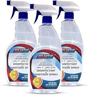 Spray désinfectant antibactérien atlantic pour les mains 750 ml (paquet de 3). DIAYTAR COTE D'IVOIRE se démarque par son engagement à offrir des produits de haute qualité à des prix abordables, tout en assurant une expérience d'achat en ligne sûre et pratique. La boutique met régulièrement à jour son catalogue pour refléter les dernières tendances et les produits les plus demandés, ce qui permet aux clients de découvrir de nouvelles marques et de nouveaux produits. Les clients peuvent également profiter de promotions et de réductions spéciales.