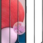 Protection d'écran en verre trempé pour samsung galaxy a13 réseau 4g avec couverture