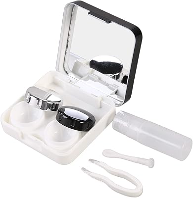 Kit de lentilles de contact de voyage portables subfox avec étui à lentilles