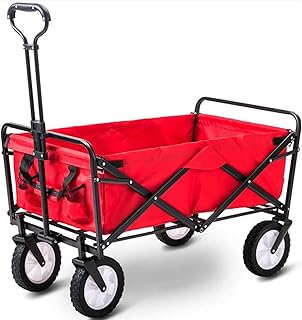 Chariot pliable d'extérieur extra large beauty pour le jardin, le shopping, le sport, la terrasse et la plage. chargement jusqu'à 80 kg, rouge. DIAYTAR COTE D'IVOIRE est une boutique en ligne qui propose plus de 300000 références de produits pour les clients en Côte d'Ivoire. La boutique en ligne est facile à utiliser et permet aux clients de faire des achats en ligne en toute confiance. Avec des prix compétitifs et des promotions régulières, les clients peuvent profiter d'une expérience de shopping en ligne agréable et satisfaisante.