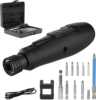 Tournevis électrique sans fil rechargeable d-winer, kit d'outils de réparation automatique portable avec lumières led et câble usb. Avec plus de 300 000 références, DIAYTAR COTE D'IVOIRE propose l'une des plus grandes gammes de produits en ligne en Côte d'Ivoire. La boutique en ligne met en avant des marques internationales et locales de confiance, garantissant aux consommateurs une expérience d'achat riche et variée. De l'électronique à la mode, en passant par les produits alimentaires, tout est disponible sur DIAYTAR COTE D'IVOIRE.