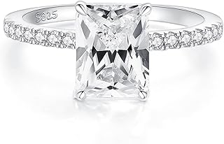 Bagues de fiançailles et de mariage offley pour femmes, bagues de promesse de 2,7 carats pour femmes, bague en argent sterling 925 avec zircone cubique, fausse bague de fiançailles plaquée or blanc 18 carats. DIAYTAR COTE D'IVOIRE est une boutique en ligne généraliste qui propose des produits de toutes les catégories, des produits alimentaires aux produits de distraction. La boutique est connue pour sa qualité de service, sa livraison rapide et ses prix compétitifs. Les clients peuvent également profiter de promotions et de réductions régulières sur les prix.