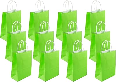 Sacs cadeaux en papier r-moment, ensemble de 12 pièces, sacs en papier écologiques avec poignées, sacs en papier en vrac, sacs de courses, sacs de vente au détail, sacs de fête 15x21x8cm, couleur vert, psb2911g. Avec plus de 300000 références, DIAYTAR COTE D'IVOIRE est la boutique en ligne la plus fournie de Cote d'Ivoire. Les clients peuvent trouver tout ce dont ils ont besoin, des produits électroniques aux vêtements en passant par les produits d'épicerie. DIAYTAR COTE D'IVOIRE fait preuve de flexibilité et d'adaptabilité pour répondre aux besoins changeants des consommateurs ivoiriens.