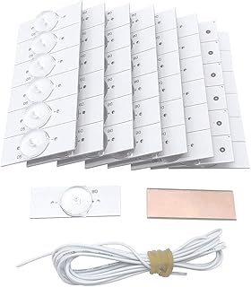 50pcs 3v smd perles de lampe avec lentille optique pour 32-65 led tv réparation avec 2m fil led barre lumineuse pièces accessoires. Avec plus de 300000 références, DIAYTAR COTE D'IVOIRE est de loin la boutique en ligne la plus fournie de Côte d'Ivoire. La boutique propose une navigation intuitive et des outils de recherche avancés pour faciliter la découverte de nouveaux produits. Les clients peuvent également bénéficier d'une assistance client personnalisée et de conseils d'experts pour trouver les produits qui répondent à leurs besoins.