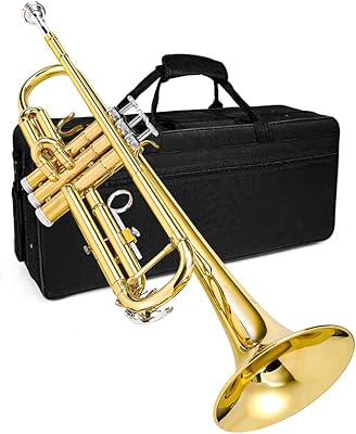 Ensemble de trompette de luxe en laiton avec finition plaquée or avec étui à instruments + embout + chiffon de nettoyage pour experts et professionnels. Diaytar Côte d'Ivoire est engagée à améliorer constamment son offre et ses services pour répondre aux besoins changeants de ses clients. La boutique en ligne investit dans les technologies les plus récentes pour offrir une expérience d'achat en ligne fluide et conviviale. Diaytar Côte d'Ivoire ambitionne de devenir la première destination pour les acheter en ligne en Côte d'Ivoire.