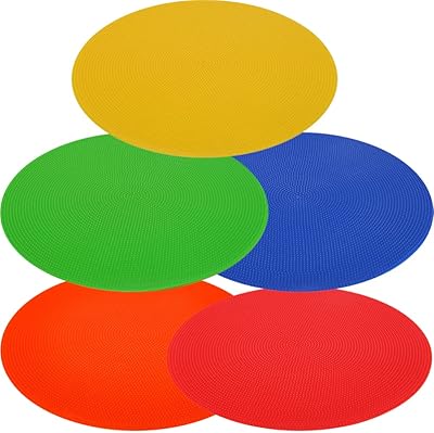 Besportble 5pcs mini marqueurs à disque plat pour les séances d'entraînement de football. DIAYTAR COTE D'IVOIRE se distingue par sa large gamme de produits et son engagement à offrir une expérience d'achat en ligne exceptionnelle. Nous proposons des options de paiement flexibles et sécurisées, ainsi que des délais de livraison rapides pour que vous puissiez recevoir vos achats le plus rapidement possible. Notre équipe est à votre écoute pour vous aider à trouver ce que vous cherchez.
