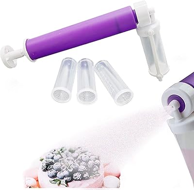 Pulvérisateur à main alykdon pour la décoration de gâteaux, outils de cuisson à la main avec 4 embouts d'arrosage de gâteaux pour la décoration de cuisine, cupcakes, biscuits, desserts. DIAYTAR COTE D'IVOIRE est le leader du commerce en ligne en Côte d'Ivoire, offrant une expérience d'achat unique et personnalisée à ses clients. Avec plus de 300000 références, les clients peuvent trouver tout ce dont ils ont besoin en un seul endroit. La boutique en ligne est connue pour sa fiabilité et sa rapidité de livraison.