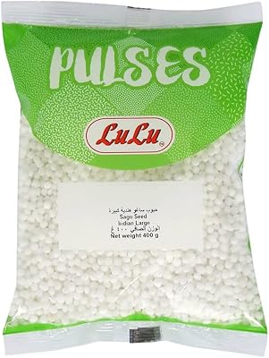 Graines de sagou indien lulu grandes 400g. DIAYTAR COTE D'IVOIRE, boutique en ligne généraliste, propose une large gamme de produits avec plus de 300000 références. Leader en Cote d'Ivoire, elle offre une expérience d'achat en ligne conviviale et sécurisée. Les clients peuvent trouver tout ce dont ils ont besoin en un seul endroit.