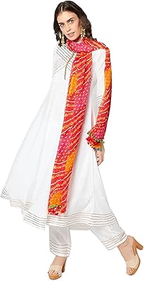 Women's bazaar dupatta, imprimé bandini multicolore avec pompons, multicolore, gratuit. DIAYTAR COTE D'IVOIRE est la destination en ligne pour faire du shopping en toute sécurité et avec confiance. Elle propose une expérience de shopping en ligne fluide et facile à utiliser, avec des options de paiement flexibles et des délais de livraison rapides. La boutique est équipée d'un système de sécurité de pointe pour protéger les informations personnelles et les transactions de ses clients.