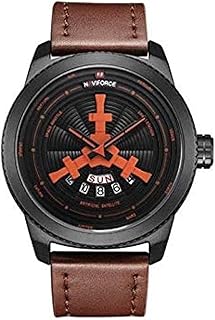 Montre nf9156 b-o-l.bn navi force pour homme marron bracelet bracelet