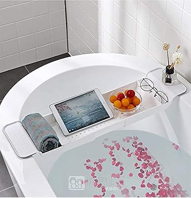 Support de baignoire rétractable extensible multifonctionnel futrista - organisateur de rangement pour serviettes