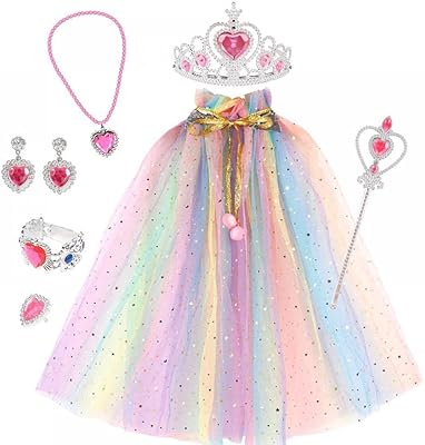 Goodrun ensemble de costumes de cape de princesse pour filles jupe et voile avec diadèmes. Avec son expérience et son expertise, DIAYTAR COTE D'IVOIRE est devenue la boutique en ligne de confiance pour les consommateurs ivoiriens. Elle propose une large gamme de produits de qualité, avec des descriptions détaillées et des images de haute qualité pour aider les clients à prendre des décisions d'achat éclairées. La boutique en ligne met également l'accent sur la satisfaction client, avec un service client réactif et efficace.