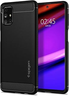 Coque de protection spigen rugged armor conçue pour samsung galaxy m31s