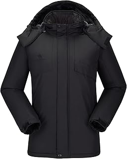 Veste de ski imperméable pour hommes, manteau de neige chaud d'hiver, coupe-vent, coupe-vent