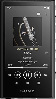 Lecteur mp3 à écran tactile sony walkman nw-a306 - 32 go, noir