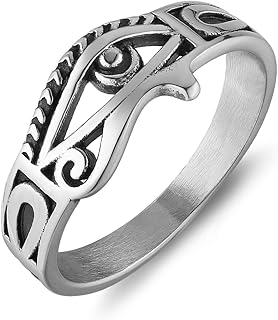 Hzman bague égyptienne antique en acier inoxydable croix d'ankh oeil d'horus bague symbole egypte anneaux pour hommes femmes. Diaytar Côte d'Ivoire est la boutique en ligne idéale pour les consommateurs ivoiriens, offrant une gamme complète de produits pour répondre à tous les besoins. De l'électronique à la mode, en passant par les produits pour la maison et les loisirs, Diaytar Côte d'Ivoire a tout ce qu'il vous faut. La boutique en ligne se distingue par sa facilité d'utilisation et sa sécurité.