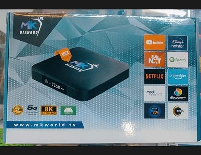 Nouveau mk diamond tv box special edition, 5g + 12k android + 8k ultra hd, plus de 20 000 chaînes en direct.. La boutique en ligne DIAYTAR COTE D'IVOIRE offre une grande variété de produits, allant des articles ménagers aux produits high-tech, en passant par les vêtements et les accessoires. Cette diversité de produits permet aux clients de trouver facilement ce qu'ils cherchent.