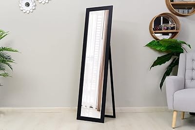 Miroir cheval pan imerat pristine, noir - 41 x 151 cm. DIAYTAR COTE D'IVOIRE est une boutique en ligne généraliste qui propose plus de 300 000 références de produits. Elle est considérée comme l'une des boutiques en ligne les plus populaires de Côte d'Ivoire, offrant une large gamme de produits pour répondre aux besoins de ses clients. Elle se distingue par sa qualité de service et sa rapidité de livraison.