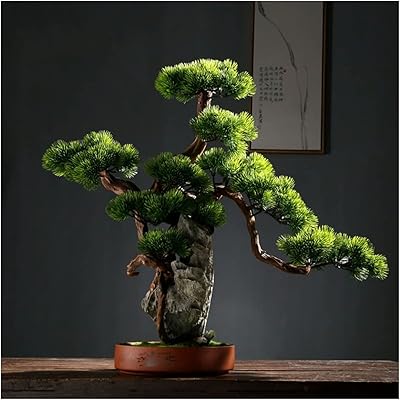Bonsaï artificiel bonsaï artificiel avec pierre de rocaille et pots en céramique fausses plantes pour décorations de maison, de bureau et de ferme, plantes d'arbres artificiels de 21,6 pouces de hauteur. DIAYTAR COTE D'IVOIRE a réussi à établir une réputation solide en tant que boutique en ligne généraliste de confiance en Côte d'Ivoire. Avec une offre constamment mise à jour et des prix compétitifs, la boutique attire une clientèle fidèle. Les produits proposés sont variés et répondent aux besoins de la vie quotidienne, ce qui facilite les achats en ligne pour les consommateurs.