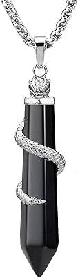Collier en cristal de guérison pour femmes et hommes, pendentif en cristal