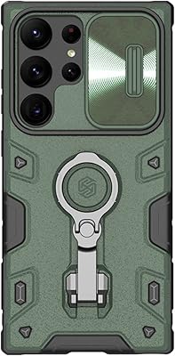 Nillkin camshield armor cover - housse de protection coulissante pour appareil photo - résistant aux rayures - protège la vie privée - housse avec anneau de béquille pour samsung galaxy s23 ultra (vert). DIAYTAR COTE D'IVOIRE se distingue par son engagement en faveur d'une expérience client exceptionnelle, offrant des promotions régulières et des offres spéciales pour rendre les produits encore plus accessibles. La boutique en ligne bénéficie d'un système de paiement sécurisé et propose différentes options de livraison pour accélérer la réception des commandes.
