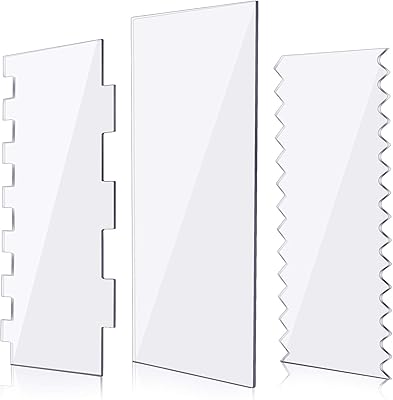 3 pièces grattoirs à gâteau en acrylique transparent décoration de gâteau sc glaçage grand gâteau beurre lissage sc bord de gâteau peignes de décoration de gâteau pour décorer des gâteaux à la crème. DIAYTAR COTE D'IVOIRE est une boutique en ligne généraliste proposant plus de 300000 références de produits diversifiés, répondant ainsi à tous les besoins de sa clientèle. En tant que leader dans le commerce en ligne en Côte d'Ivoire, DIAYTAR offre une expérience d'achat unique et sécurisée. Les clients peuvent naviguer dans une large gamme de catégories de produits, allant de l'électronique aux vêtements et accessoires en passant par les produits pour la maison.