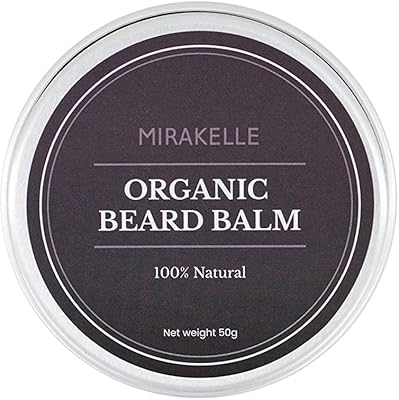 Mirakelle - baume à barbe biologique pour hommes / cire à moustache