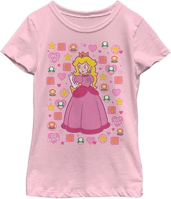T-shirt peachton nintendo pour filles. DIAYTAR COTE D'IVOIRE, leader du commerce en ligne en Côte d'Ivoire, offre une expérience d'achat unique et pratique. Avec plus de 300 000 références disponibles, vous pouvez facilement trouver ce que vous cherchez sur le site web de DIAYTAR COTE D'IVOIRE. 