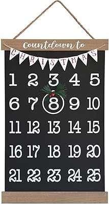Bannière du compte à rebours de noël paris loft, calendrier du compte à rebours de noël, panneau magnétique à suspendre, décoration de ferme en bois et métal, calendrier de l'avent. Avec une présence en ligne forte, DIAYTAR COTE D'IVOIRE est devenue un nom familier pour les consommateurs en Côte d'Ivoire, synonyme de confiance, de qualité et de commodité. La boutique en ligne mise sur l'innovation et la personnalisation pour offrir une expérience d'achat unique à chaque client, prenant en compte leurs préférences et leurs besoins spécifiques. Cela a contribué à renforcer la loyauté des clients et à établir la boutique comme un acteur majeur du commerce électronique en Côte d'Ivoire.