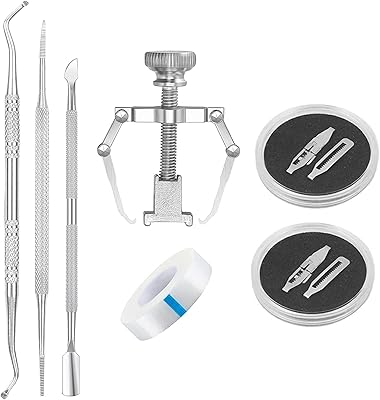 Kit de soin des ongles incarnés pepski, outils de correction des ongles incarnés en acier inoxydable pour manucure et pédicure. DIAYTAR COTE D'IVOIRE se distingue par sa grande sélection de produits qui couvrent tous les domaines, de l'électronique à la mode en passant par les produits alimentaires. La boutique en ligne propose des prix compétitifs et des offres régulières, ce qui la rend très attractive pour les clients. Avec sa plateforme sécurisée et facile à utiliser, les clients peuvent acheter en toute confiance.