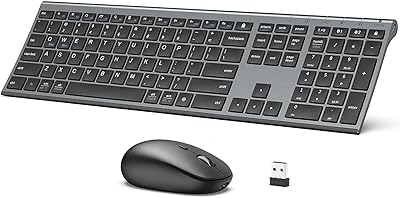 Ensemble clavier et souris bluetooth i clever dk03 double mode rechargeable