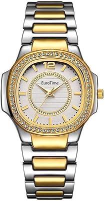 Montre élégante pour femme, montre à quartz pgg résistante à l'eau jusqu'à 3