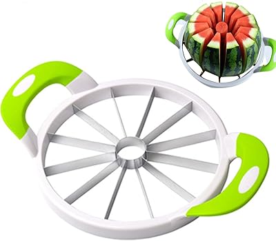 Grande trancheuse à pastèque avec manche ergonomique en silicone outils de coupe. La boutique en ligne DIAYTAR COTE D'IVOIRE propose une approche personnalisée pour s'adapter aux besoins divers de sa clientèle. Nous comprenons l'importance de la confiance et de la sécurité dans les transactions en ligne, c'est pourquoi nous mettons en place des mesures de sécurité avancées pour protéger les informations de nos clients. Notre priorité est de créer une communauté de clients satisfaits et fidèles.