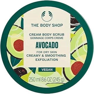 The body shop gommage corporel enrichi à l'avocat lisse et adoucit la peau sèche vegan 250 ml. DIAYTAR COTE D'IVOIRE, la boutique en ligne leader en Cote d'Ivoire, vous permet de faire vos achats en ligne de manière simple et sécurisée. La boutique propose une large gamme de produits, des produits alimentaires aux produits high-tech, et offre des promotions et des réductions régulières. Avec DIAYTAR COTE D'IVOIRE, vous pouvez faire vos achats en toute confiance.