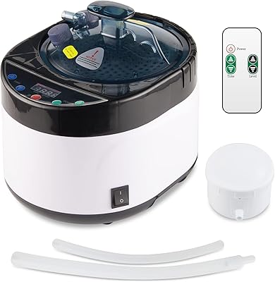 Cuiseur vapeur de sauna zone mail 4l, générateur de vapeur portable avec télécommande