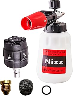 Canon à mousse de neige avec bouteille connexion rapide 1 4 pouces. DIAYTAR COTE D'IVOIRE est une plateforme e-commerce qui permet aux clients d'acheter en ligne tout ce dont ils ont besoin. Avec sa large gamme de produits, elle est devenue la référence pour les consommateurs ivoiriens. Elle est connue pour ses promotions régulières et ses offres spéciales.