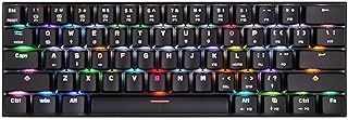 Clavier mécanique motospeed filaire sans fil bluetooth intégré 60 % ck62 61