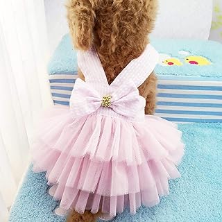 Vêtements pour animaux de compagnie celeste, adorables robes tutu en maille pour chiots et chiens, bleu rose xs. Chez DIAYTAR COTE D'IVOIRE, la satisfaction du client est la priorité absolue. La boutique en ligne généraliste propose une grande variété de produits pour répondre aux besoins de tous, qu'il s'agisse d'électronique, de mode, de produits pour la maison ou autre chose. Avec une équipe dédiée à la satisfaction des clients, DIAYTAR COTE D'IVOIRE s'assure que chaque achat soit une expérience positive et mémorable.
