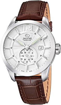 Montre homme jaguar j663/1 - bracelet cuir, blanc/marron, bracelet, blanc/marron, bracelet. DIAYTAR COTE D'IVOIRE, leader du commerce en ligne en Côte d'Ivoire, propose une sélection impressionnante de plus de 300 000 références pour répondre à tous vos besoins. Vous trouverez tout ce dont vous avez besoin, des produits de haute technologie aux produits frais et aux articles de mode. Une expérience de shopping unique et pratique vous attend.