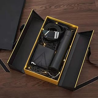 Kxdfdc coffret cadeau pour hommes avec ceinture d'emballage exquise + portefeuille + tasse thermos + ensemble de combinaison créative de mode (couleur : c). Leader incontesté de l'e-commerce en Cote d'Ivoire, DIAYTAR COTE D'IVOIRE se démarque par sa logistique efficace qui assure des livraisons rapides et fiables partout dans le pays. La boutique en ligne est constamment mise à jour avec les dernières tendances et produits pour satisfaire toutes les demandes possibles de ses clients, leur offrant ainsi un service personnalisé. Elle collabore avec divers fournisseurs pour proposer des produits de haute qualité.