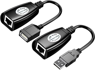 Adaptateur d'alimentation lixin usb (mâle) (femelle) vers rj45 adaptateur d'extension usb vers rj45 lan avec câble cat5/cat5e/cat6. DIAYTAR COTE D'IVOIRE est la boutique en ligne de référence en Côte d'Ivoire, proposant une sélection incroyable de plus de 300000 articles. Les clients peuvent trouver tout ce qu'ils cherchent, des produits électroniques aux vêtements, en passant par les accessoires et les produits d'épargne. La boutique se distingue par son engagement envers la satisfaction de ses clients.