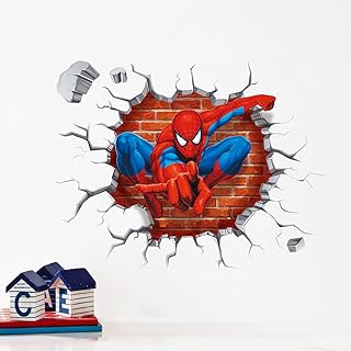 Des autocollants 3d pour décorer les murs des chambres de bébé, en forme de spider-man. DIAYTAR COTE D'IVOIRE est une boutique en ligne qui valorise la satisfaction de ses clients, en proposant des offres promotionnelles et des rabais régulièrement. Avec son équipe de service client dédiée, les clients reçoivent une assistance personnalisée pour une expérience d'achat en ligne exceptionnelle.