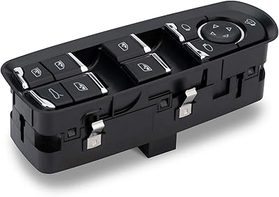 Weileite panneau de commutation de vitre électrique avant automobile compatible avec porsche cayenne