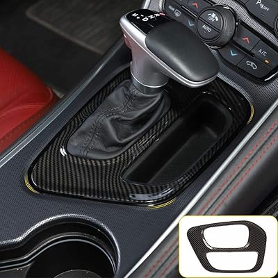 Couvercles de panneau de transmission vodunala challenger, accessoires décoratifs pour dodge challenger 2015