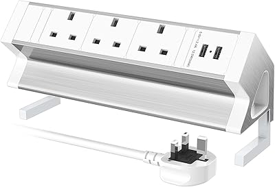 Prise de courant de bureau avec 2 emplacements usb rallonge 3 voies et clips. Avec une offre variée et un large choix de produits, DIAYTAR COTE D'IVOIRE est devenue la destination préférée des consommateurs ivoiriens. Elle se démarque par sa qualité de service et sa fiabilité.