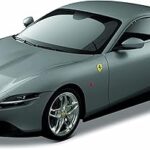 Voiture moulée sous pression b progo ferrari roma à l'échelle 1:24 (sans support)