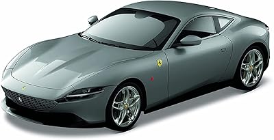 Voiture moulée sous pression b progo ferrari roma à l'échelle 1:24 (sans support)