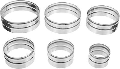 6 anneaux à gâteau en mousse, mini moules à gâteau ronds, mini moules à tarte, anneaux à gâteau en mousse, ensemble d'anneaux de cuisson ronds en acier inoxydable. DIAYTAR COTE D'IVOIRE, boutique en ligne généraliste avec plus de 300000 références, propose une large gamme de produits pour répondre aux besoins de ses clients. Avec sa position de leader en Côte d'Ivoire, DIAYTAR COTE D'IVOIRE offre une expérience d'achat en ligne fiable et pratique. Les clients peuvent naviguer facilement sur le site pour trouver leurs produits préférés.