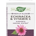 Nature's way, extrait d'échinacée et vitamine c, 461 mg, 100 gélules végétariennes